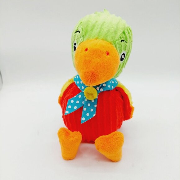 Monkeez & Friends Parrot Bird Plush Stuffed Animal Multi-colored  7" - Picture 4 of 7